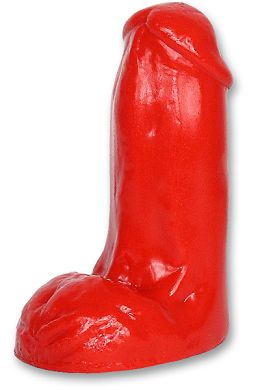 14 x 4 cm Tassilo Dildo red