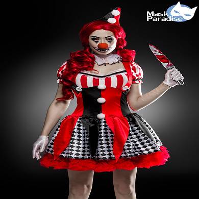 Horror Clown Kostm