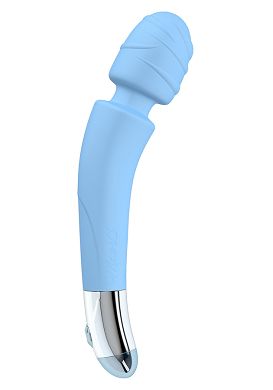 21 x 4 cm Vibrator Mae B Soft Touch Body Wand blue