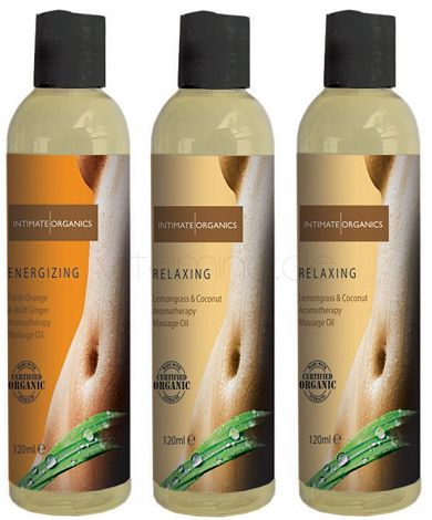 Intimate Organics Aromatherapy Massage Oil 120ml