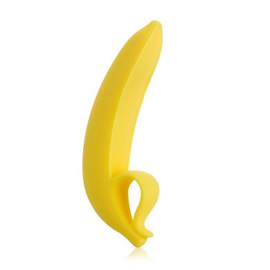Silikon-Dildo in Bananenform, 15,5 cm