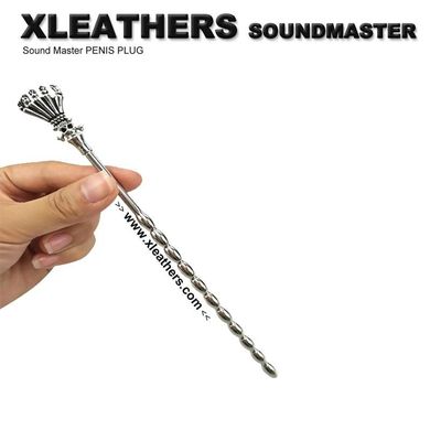 XLEATHERS Sound Master PENIS PLUG HAND Edelstahl