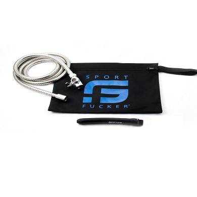 Sport Fucker Shower Kit with Anal Shower Nozzle 6 inch Black