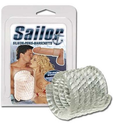 Sailor Silikon-Penis-Manschette