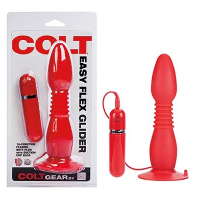 18,5 x 4,5 cm Colt Easy Flex Glider Buttplug red