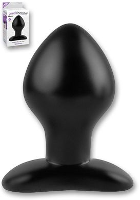 14 x 7 cm Anal Fantasy - Mega Silicone Plug black