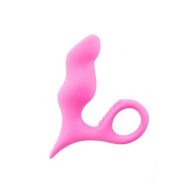 Analplug Lusthaken pink, 10 x 3,5 cm