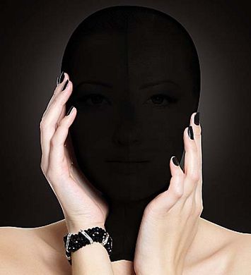 OUCH Subjugation Mask - geschlossen - black