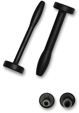 Silikon Harnrhrendehner Cum Plug Kit black