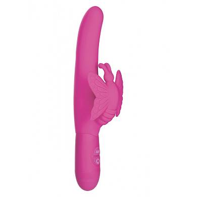 "Fluttering Butterfly" Vibrator - 11,5 x 5,5 cm - in Pink