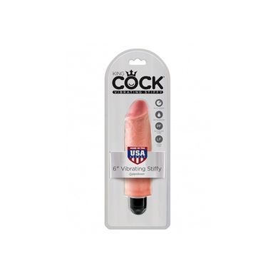 King Cock Vibrating Stiffy, 6"