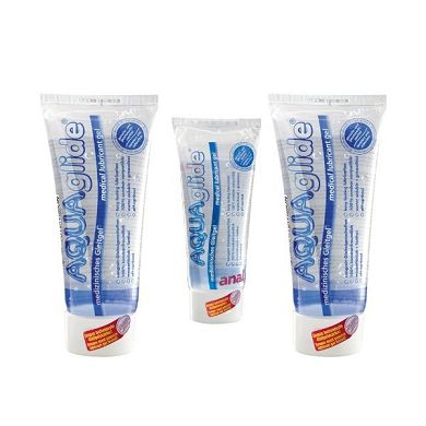 Joydivision AQUAGlide 200ml Doppel-Kombipaket (2x Aquaglide und 1x Aquaglide Anal)
