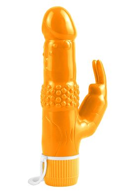 19 x 3,5 cm NEON Rabbit Vibe orange