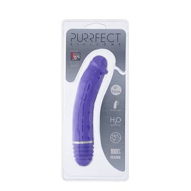 Purrfect Vibrator aus Silikon in Violett (kleine Spitze)