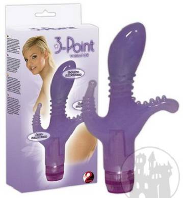 3-Point Vibrator lila