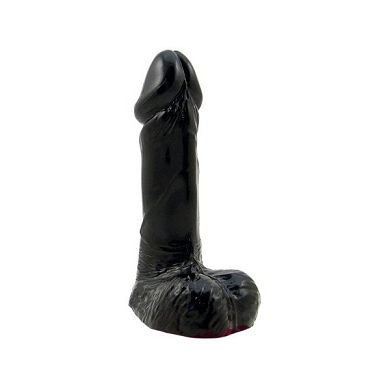 SI IGNITE Cock mit Balls. 18 cm (7 in). Schwarz