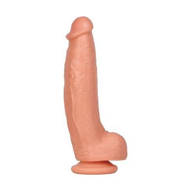 Realistic Dildo ca.25x6cm mit Saugfuß Natur/Flesh