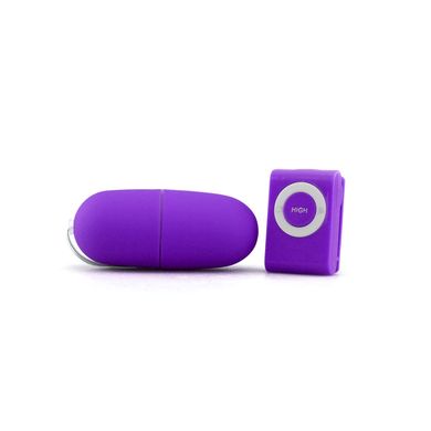  Vibroei mit Fernbedienung im MP3 Player Design 20 Stufen in purple