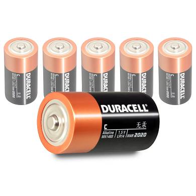 6 x Duracell Baby C OEM LR14 UM2 MN1400 Batterie 1,5V Alkaline 6 Stck