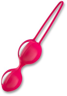 Funfactory Smartballs Duo Liebeskugeln white/india-red