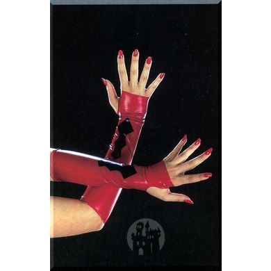 Latex Armstulpen mit Motiv