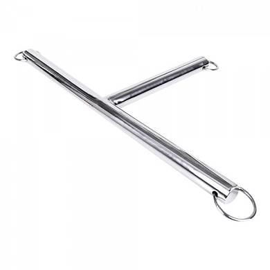 T-förmige Spreizstange - 43 cm - in Silber