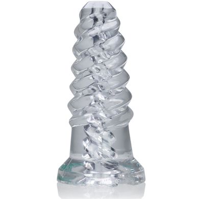 Oxballs Screwd - Super Squish Corkscrew Jack-Off Masturbator clear