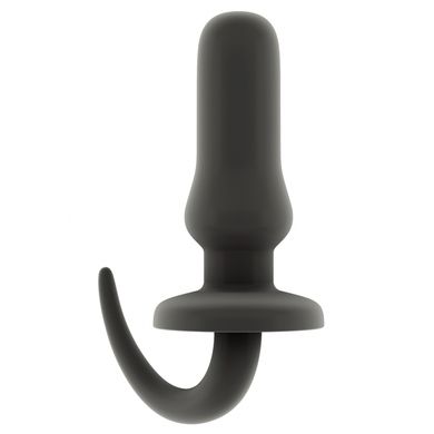15 x 5,2 cm Dogtail Buttplug Sono grey
