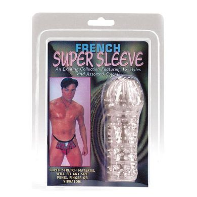 French Super Sleeve transp., 11 cm