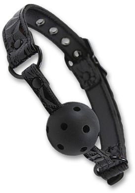 SINFUL Ball Gag schwarz