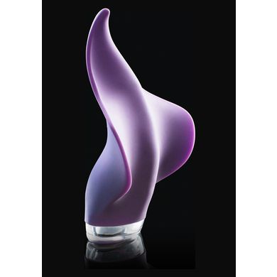 9 x 9 cm Clandestine Mimic Aufliegevibrator lilac - Akku Power