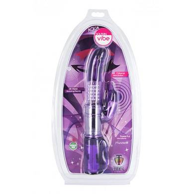Aqua Dolphin Vibe Vibrator - Paars