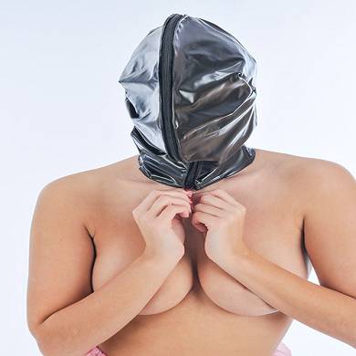 PVC Bondage Maske