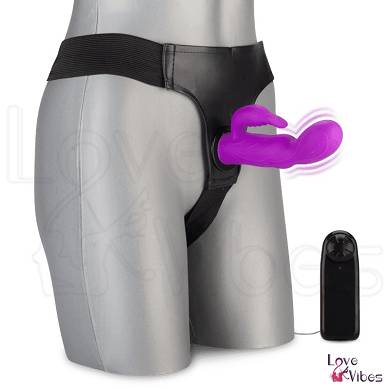 Strap-On-Rabbit mit Vibration