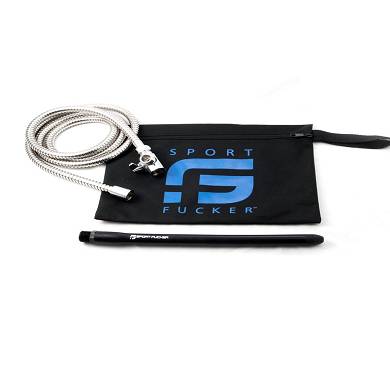 Sport Fucker Shower Kit with Anal Shower Nozzle 12 inch Black