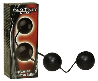 Latex-Liebeskugeln - Pleasure Love Balls schwarz