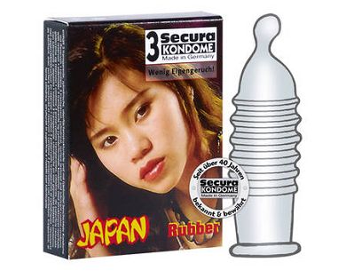 Secura Japan Rubber 3 Stck