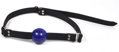 Ballknebel blau