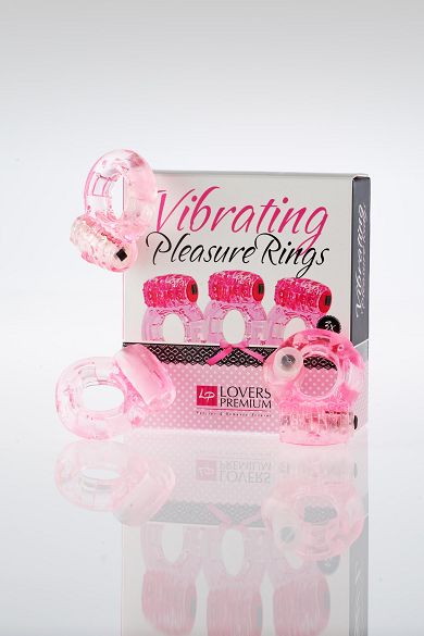 3 Vibrator-Penisringe 