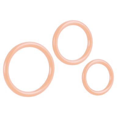 Tri-Cockrings, 4cm, Elfenbein