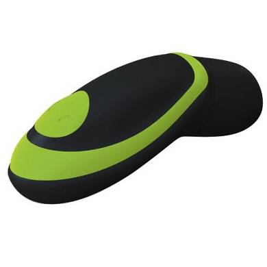 Cacharel Amor Auflegevibrator TouchMe. Schwarz / Grün. 1er Pack