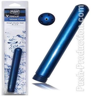 Push Xtreme - Intimduschkopf gerade - blau