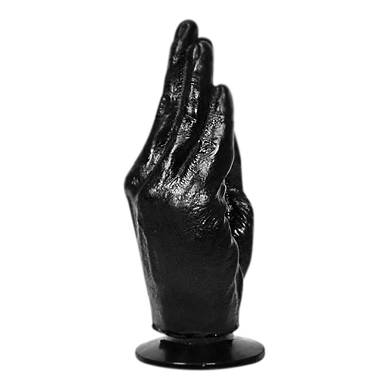 ALL BLACK 13 ?FISTINGDILDO ALS HAND