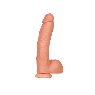 Realistic Dildo ca.27.5x5.4cm mit Saugfuß Natur/Flesh