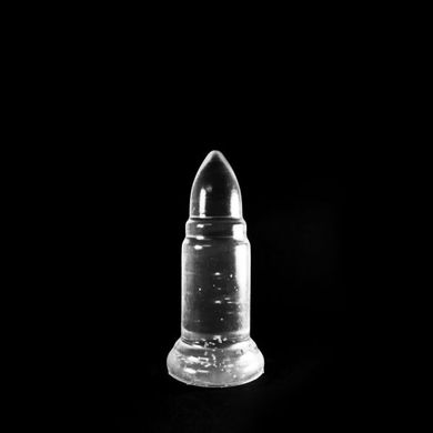 Dildo Geschoss transparent 20,5 x 6,5 cm