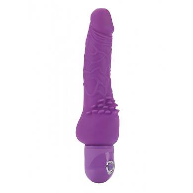 "Bendie Cliteriffic" Vibrator - 19 x 6 cm - in Violett