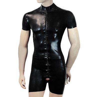 Herren Latex-Kurz-Overall Showmaster