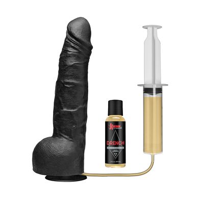 25,5 x 5 cm KINK by Doc Johnson - Drencher - Silicone Squirting Cock - Vac-U-Lock kompatib
