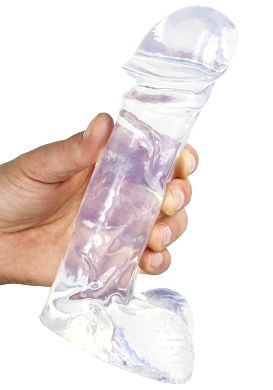 20 x 6,5 cm ANALE GRANDE Dildo PLOPP clear