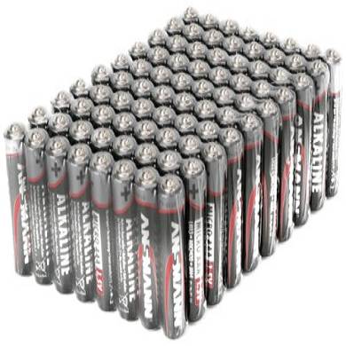 Ansmann Mignon AA Red Alkaline Batterien (80er Sparpack)